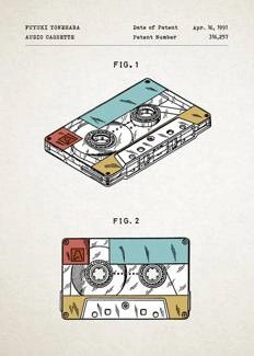 Kaseta magnetofonowa PLAKAT