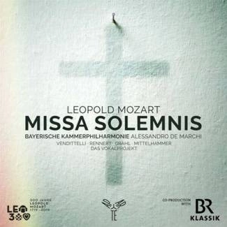 MOZART, LEOPOLD Missa Solemnis Bayerische Kammerphilharmonie De Marchi CD DIGIPAK