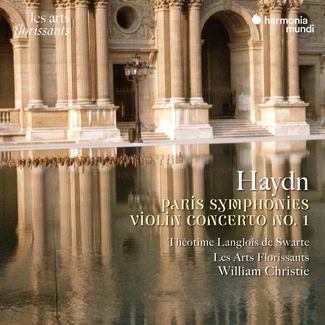 HAYDN Paris Symphonies - Violin Concerto No 1 Les Arts Florissants De Swarte Christie 2CD DIGIPAK