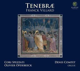 VILLARD Tenebrae Spezzati Opdebeek Comtet CD DIGIPAK