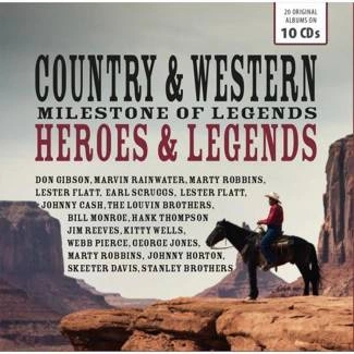 V/A Country & Western Heroes 10CD