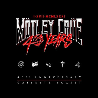 MOTLEY CRUE Exclusive Cassette For Motley Crue’s 40th Anniversary CASSETTE BOX RSD BOX