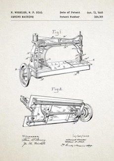 Maszyna do szycia PLAKAT