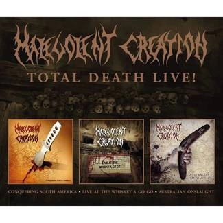 MALEVOLENT CREATION Total Death Live 3CD