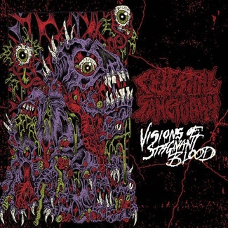 CELESTIAL SANCTUARY Visions of Stagnant Blood EP RED GREEN LP