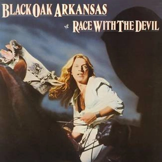 BLACK OAK ARKANSAS Race With The Devil BLUE LP