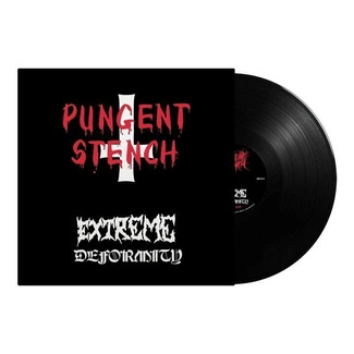 PUNGENT STENCH Extreme Deformity BLACK LP