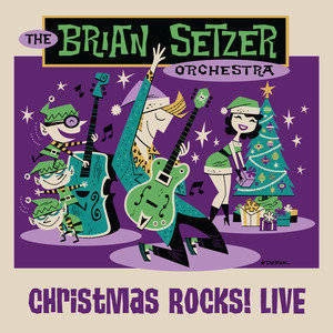 BRIAN SETZER ORCHESTRA Christmas Rocks! Live DVD BLU-RAY DISC