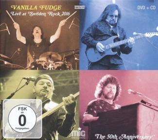 VANILLA FUDGE Live At Sweden Rock 2016 CD+DVD DIGIPAK