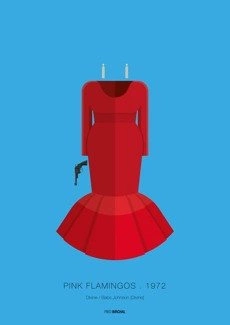 Pink Flamingos PLAKAT