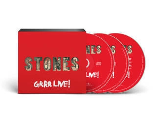 ROLLING STONES Grrr Live! (2cd +dvd) 3CD/DVD COMBO