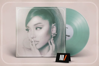 ARIANA GRANDE Positions LP (Coke Bottle Clear Vinyl)