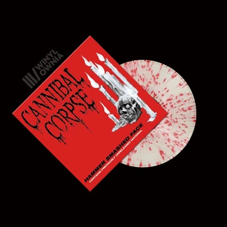 CANNIBAL CORPSE Hammer Smashed Face SPLATTER LP