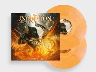 INDUCTION Born From Fire (yellow/ Red Marbled Vinyl) LP