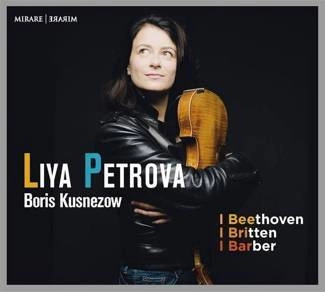 BEETHOVEN BRITTEN BARBER Liya Petrova Boris Kusnezow CD DIGIPAK