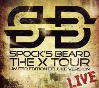 SPOCK'S BEARD The X-Tour Live 2Cddvd Deluxe Edition 2CD+DVD DIGIPAK