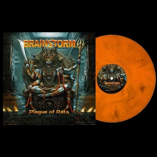 BRAINSTORM Plague Of Rats MARBLED LP