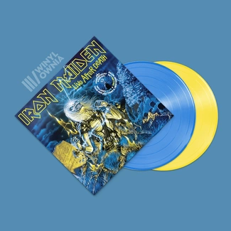 IRON MAIDEN Live After Death 40th Anniversary 2LP BLUE & YELLOW RSD 2025