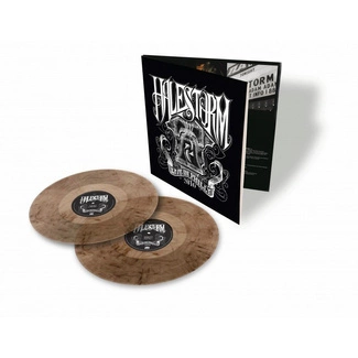 HALESTORM Live In Philly 2010 2LP CRYSTAL/BLACK