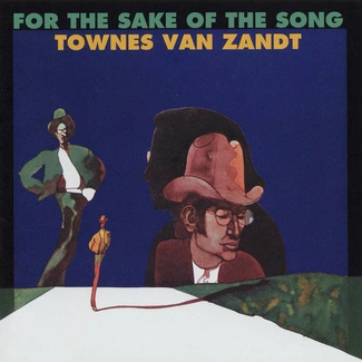 TOWNES VAN ZANDT For The Sake Of The Song - Midnight Blue Vinyl LP