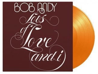 ANDY, BOB Lots of Love and I LP ORANGE VINYL