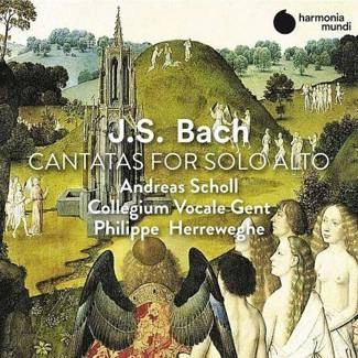PHILIPPE HERREWEGHE Cantatas For Alto Voice CD DIGIPAK