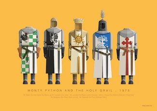 Monty Python i Święty Graal / Monty Python and the Holy GrailPLAKAT