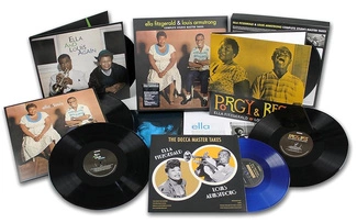 ELLA FITZGERALD & LOUIS ARMSTRONG Complete Studio Master Takes BOX