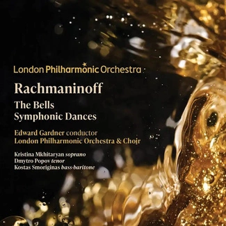 RACHMANINOV The Bells & Symphonic DancesO Gardner London Philharmonic Choir Popov 2LP