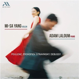 MI-SA YANG & ADAM LALOUM Poulenc Prokofiev Stravinsky Debussy CD DIGIPAK