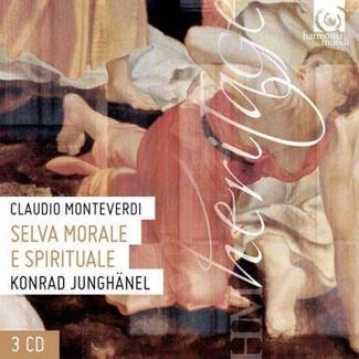 MONTEVERDI Selva Morale & Spirituale Konrad Junghanel 3CD DIGIPAK