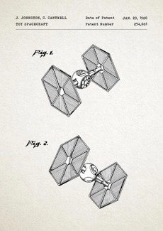 Star Wars - TIE Fighter PLAKAT
