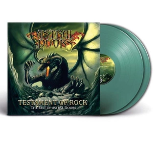 ASTRAL DOORS Testament Of Rock GREEN 2LP