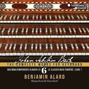Bach "The Complete Works for Keyboard Vol 6 Das Wohltemperierte Klavier Alard"
