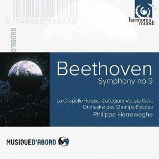 BEETHOVEN Symphony No 9 Herreweghe CD DIGIPAK