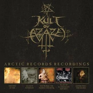 KULT OV AZAZEL Arctic Records Recordings 5CD