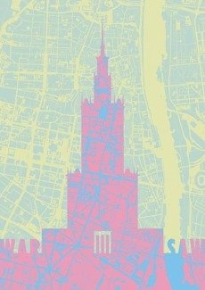 Pałac Kultury i Nauki PLAKAT