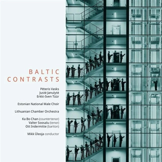 MIKK ULEOJA ESTONIAN NATIONAL MALE CHOIR LITHUANIAN CHAMBER ORCHESTRA KA BO CHAN Baltic Contrasts CD