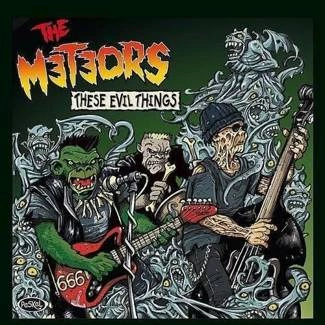 METEORS, THE These Evil Things BLACK LP