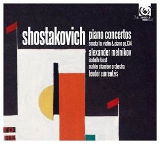 SHOSTAKOVICH Piano Concertos Melnikov Currentzis CD DIGIPAK