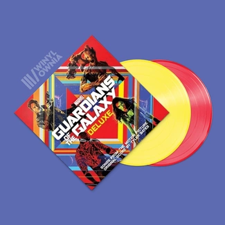VA Guardians Of The Galaxy OST 2LP Red & Yellow