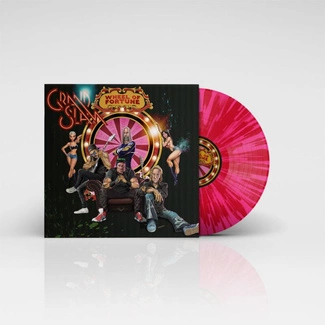 GRAND SLAM Wheel Of Fortune LP Red/Pink Splatter