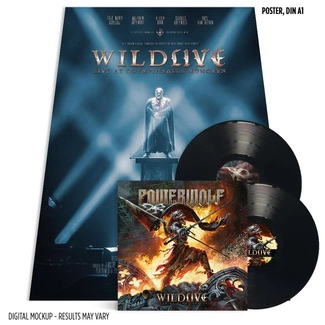 POWERWOLF Wildlive Live At Olympiahalle BLACK 2LP
